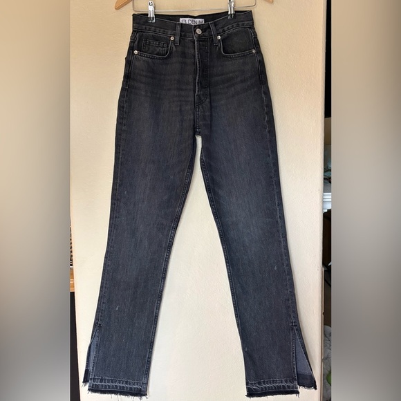 EB Denim UNRAVELED TWO JEAN in grade school- black 27 - Picture 6 of 13